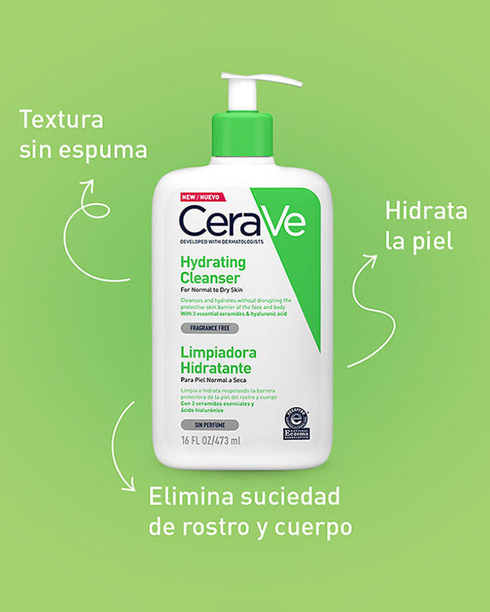 Cerave. Limpiador hidratante