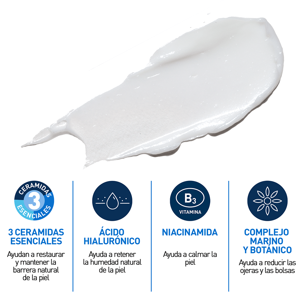 CeraVe - Crema Reparadora para Contorno De Ojos - 14 ml