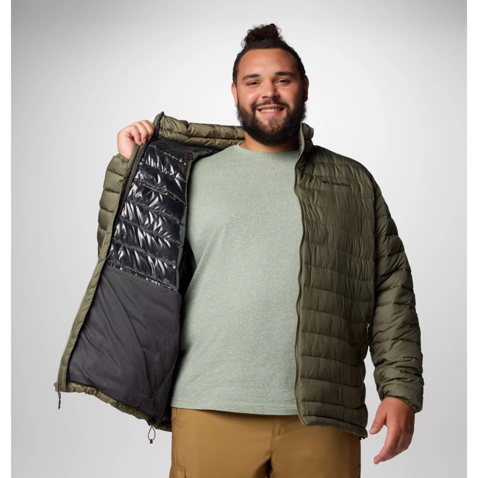 Columbia White Out Hooded Jacket