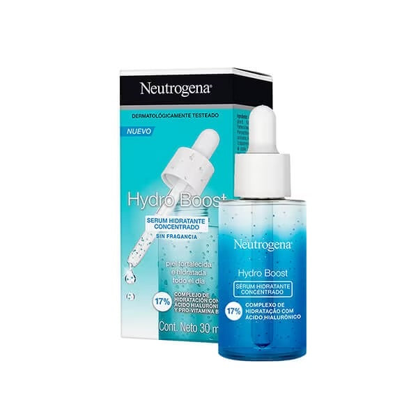 Neutrogena Hydro Boost | Serum Hidratante Concentrado |Ácido Hialurónico | 30ml