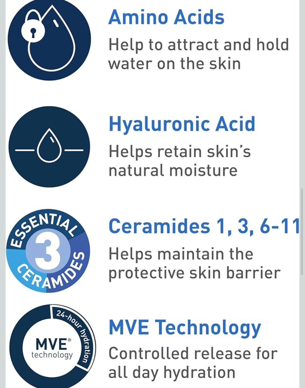 Cerave - Limpiadora Crema-Espuma Hidratante - 16 oz