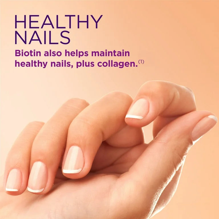 Nature's Bounty. Cabello, Piel y Uñas con Biotina y Colágeno, 80 Gomitas