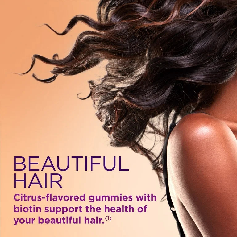 Nature's Bounty. Cabello, Piel y Uñas con Biotina y Colágeno, 80 Gomitas