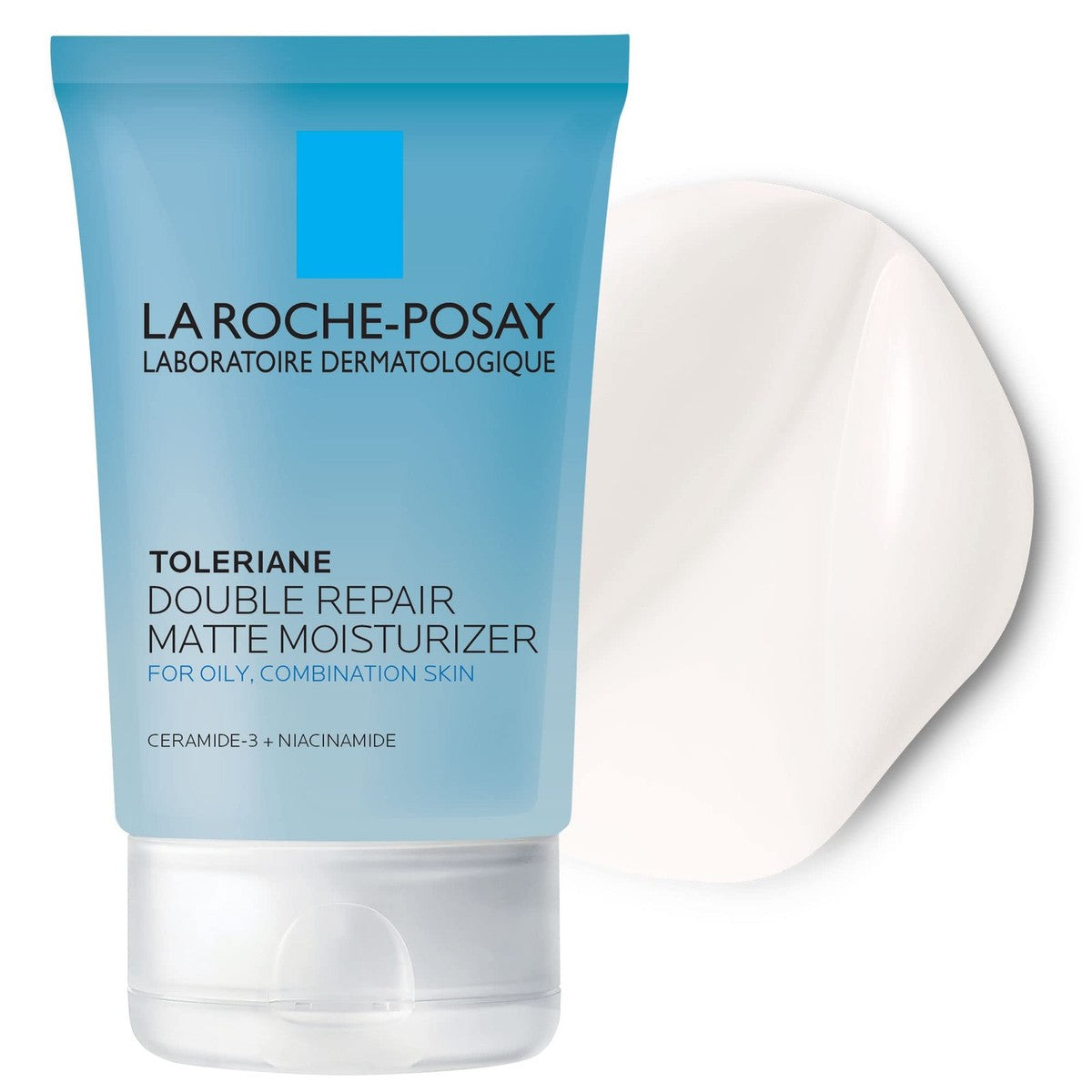 Toleriane Double Repair Matte Face Moisturizer for Oily Skin - Crema hidratante - 100 ml
