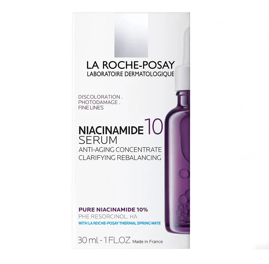 La Roche Posay Pure Niacinamide - Sérum Antienvejecimiento con Niacinamide - 30 ml